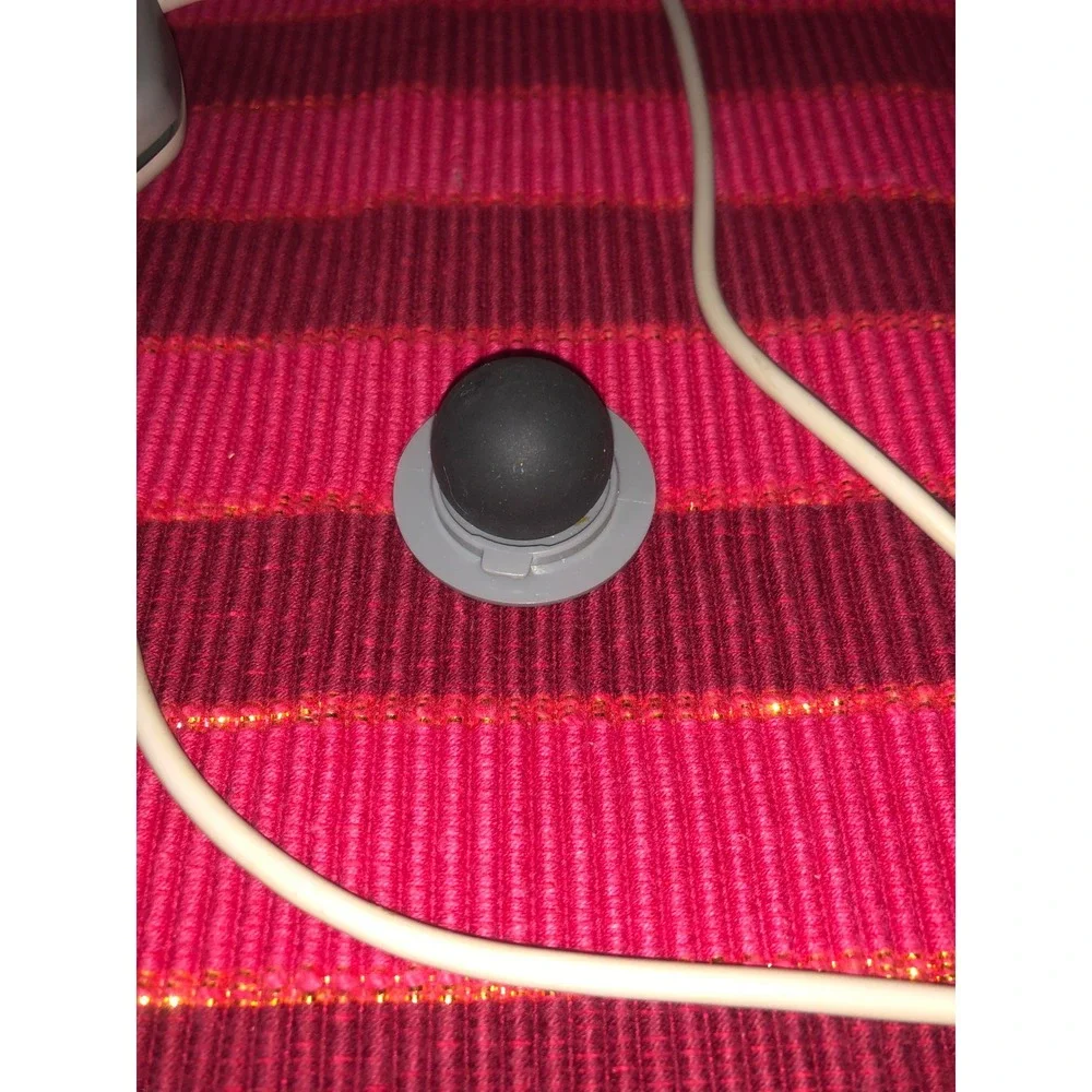 Vintage HP Hewlett Packard PS/2 Wired Ball Mouse Grey 2-Button M-S48a 5183-9012